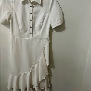 Women White Size 4 Tommy Hilfiger Dress